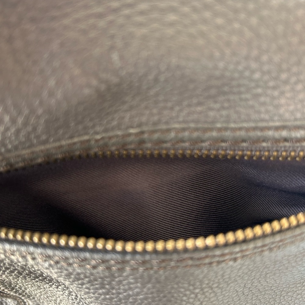 The Sak Womens Sequoia Hobo Shoulder Bag Purse Gray Soft Pebbled Leather Handbag - Picture 6 of 11